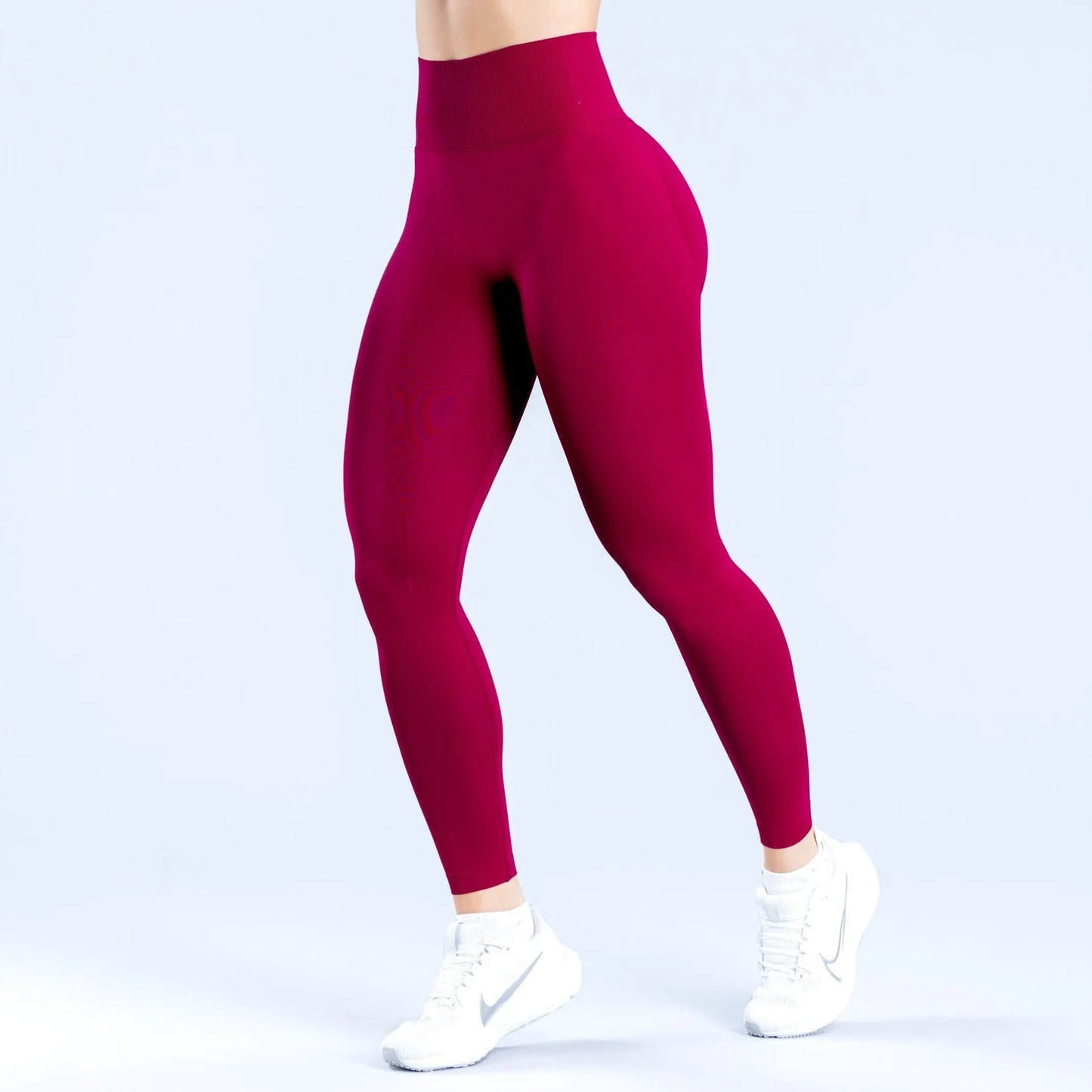 Mallas NCLAGEN para mujer, ropa de gimnasio sin costuras, pantalones de Yoga de cintura alta, Control de barriga, mallas deportivas para entrenamiento de glúteos