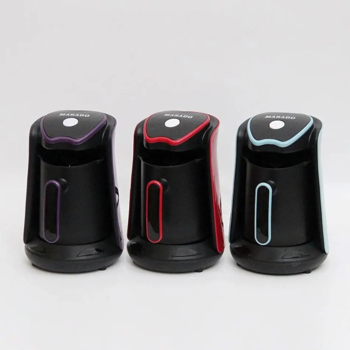 Cafetera turca árabe griega, máquina eléctrica de 110v, enchufe estadounidense, 100% sin BPA, capacidad de elaboración de 1-4 tazas con Cook Sense Tec
