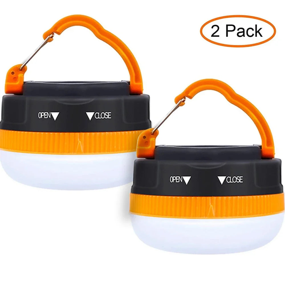 Linterna de Camping de alta potencia de 10W, lámpara para tiendas de campaña, batería aaa, luces portátiles para acampar, lámpara colgante nocturna para senderismo al aire libre