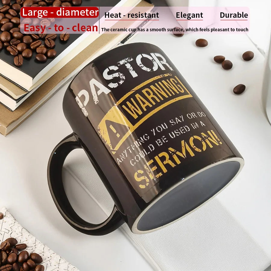 ¡1 taza de café de porcelana de 11 oz! Esta taza de café novedosa no es solo un recipiente; Es una dosis diaria de alegría para que tu cafetera