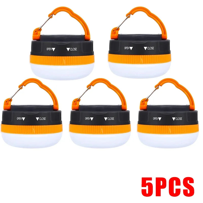 Linterna de Camping de alta potencia de 10W, lámpara para tiendas de campaña, batería aaa, luces portátiles para acampar, lámpara colgante nocturna para senderismo al aire libre