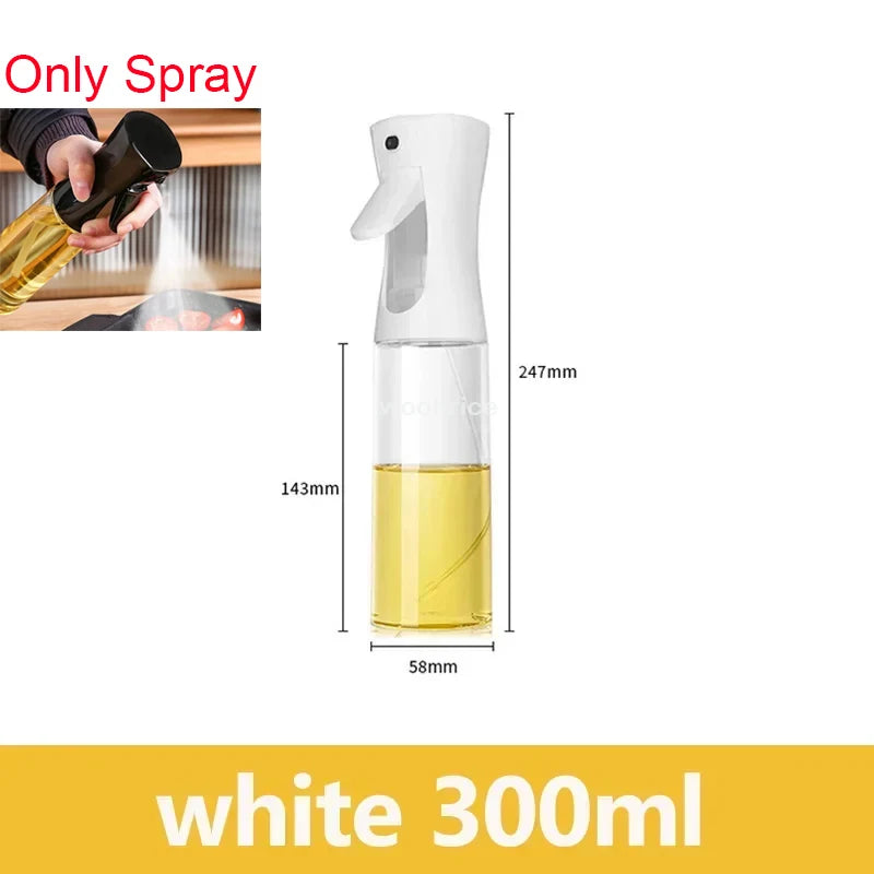 Spray 2 en 1 para botella dispensadora de aceite de oliva, diseño de mango cómodo para barbacoa, sartén de aire, horno, Camping