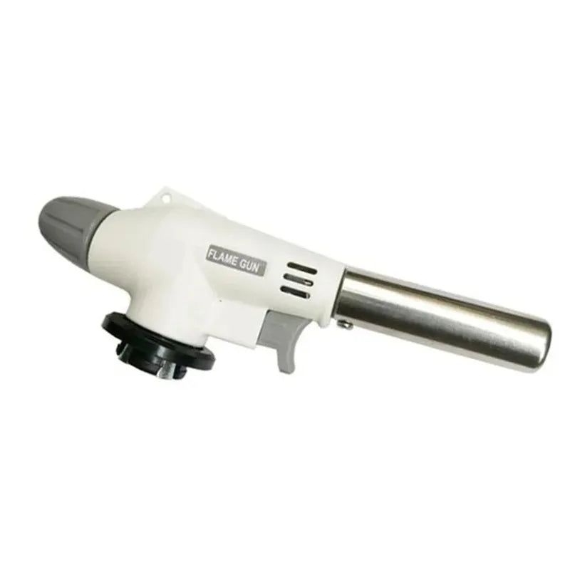 Pistola de llama antorcha para cocinar autólisis Gas butano quemador de soldadura quemador de Gas llama soplete de Gas soplado para barbacoa Camping Cookin