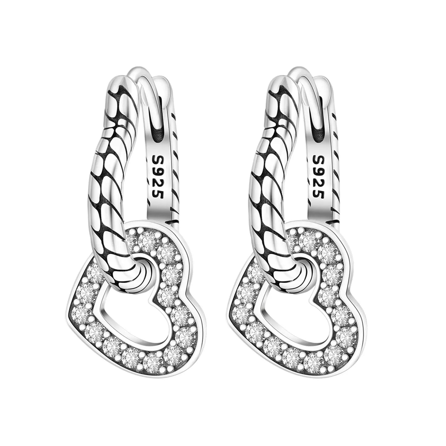 Orstarry-pendientes circulares de Plata de Ley 925 con forma de gota para mujer, aretes colgantes, joyería versátil para fiesta, regalos