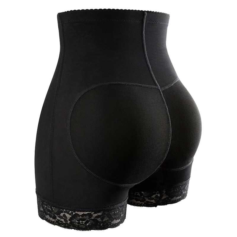Entrenador de cintura alta, levantador de glúteos con bragas de Control acolchadas, ropa interior adelgazante, moldeadores de barriga, corsé moldeador