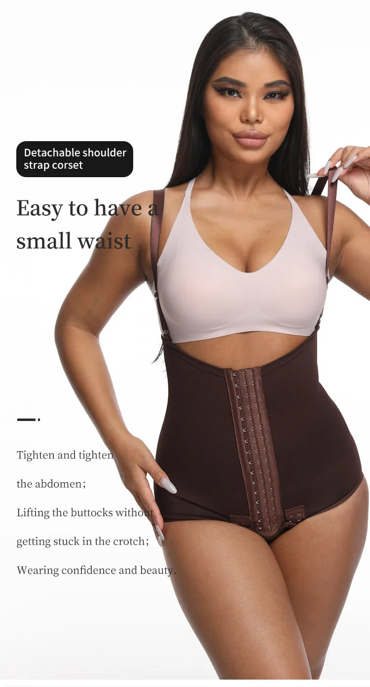 Body moldeador de cintura alta para mujer, faja de entrenamiento, pantalones cortos, bragas con Control de barriga, moldeador de cuerpo, levantador de glúteos, ropa interior de compresión
