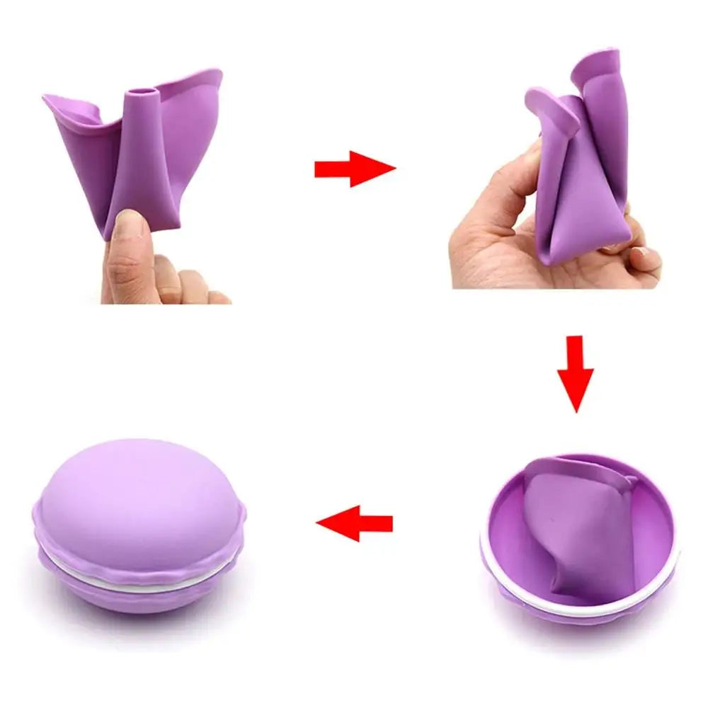 Embudo de urinario femenino de viaje para mujer, urinario de emergencia con caja de almacenamiento para viajes al aire libre, viajes en coche, festivales, Camping, 1 Uds.
