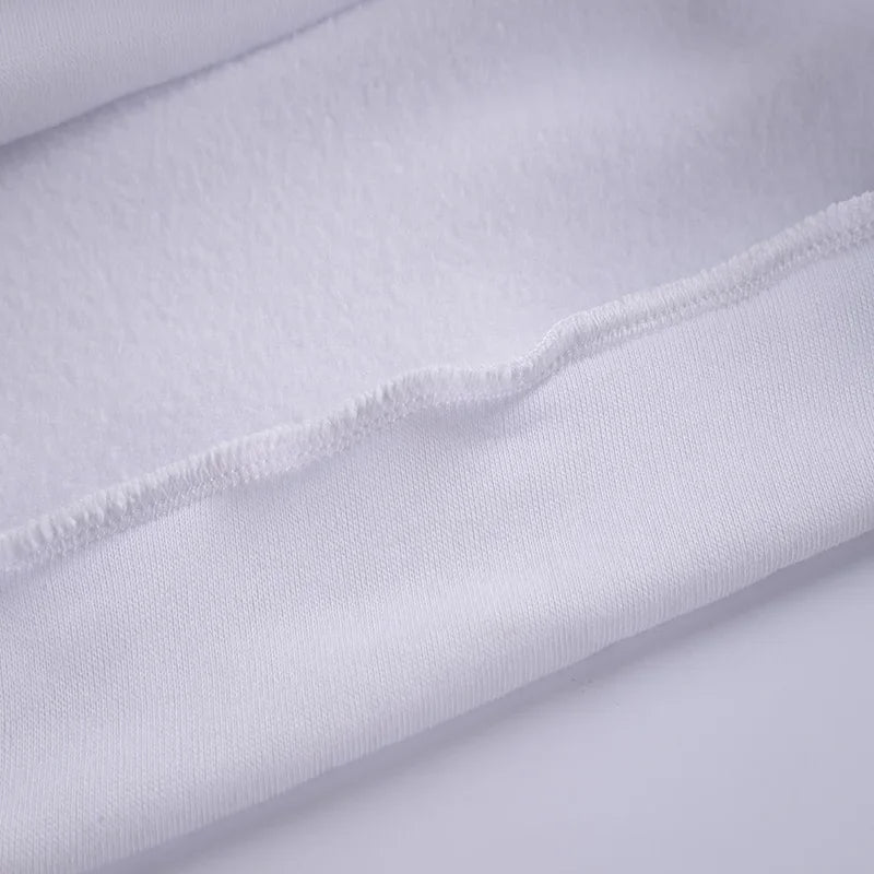 Chándal para hombre, Sudadera con capucha cálida + Pantalones de chándal, conjuntos de 2 uds., Top o pantalones blancos y negros de alta calidad para invierno, ropa informal para correr