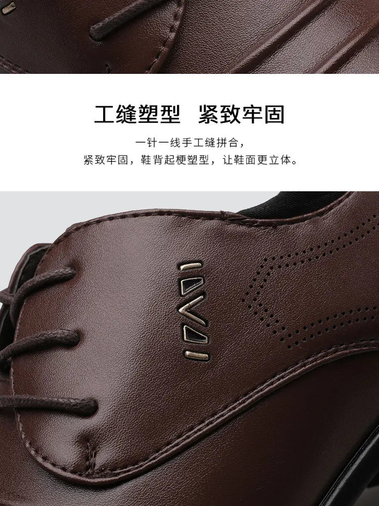 Zapatos de vestir clásicos para hombre, zapatos de cuero blanco con cordones para hombre, zapatos formales informales de negocios con punta de talla grande para boda