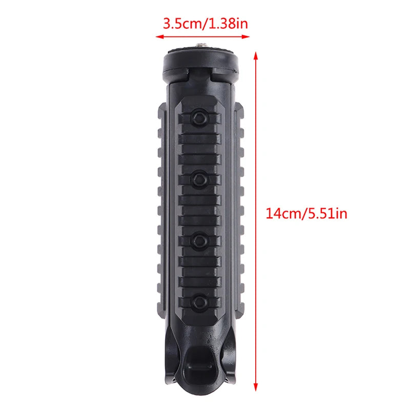 Trípode de luz de Camping para Mini luz LED, llavero de bolsillo, linterna, soporte de luz, suministros de emergencia para exteriores, 1 unidad