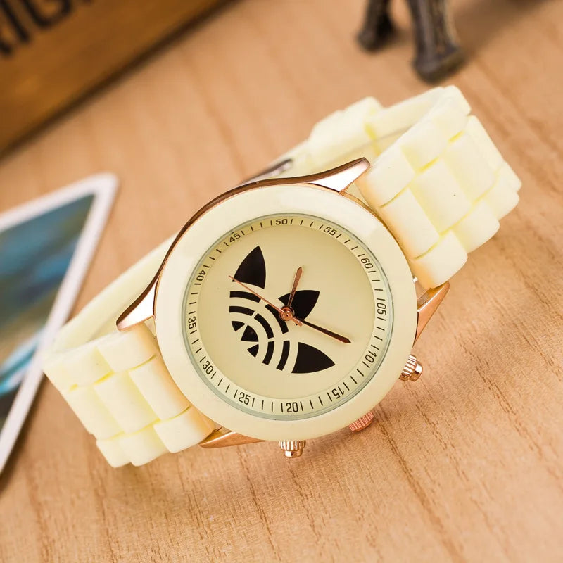 Reloj deportivo de marca famosa para Mujer, relojes de vestir de silicona informales para Mujer, relojes de pulsera de cuarzo Zegarek Damski Reloj para Mujer