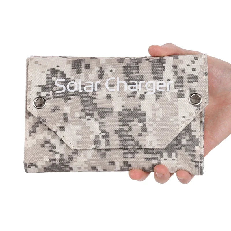 Panel Solar plegable de 60W, 80W, 100W, 5V, USB, bolsa plegable portátil, cargador de batería para teléfono, Camping al aire libre, Banco de energía impermeable