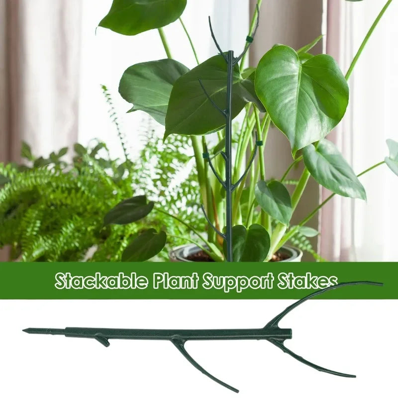 30/3 Uds. Soporte para plantas, estaca de vid trepadora, varilla de fijación para bonsái, soporte para estacas para plantas de jardín, soporte para flores para plantas en macetas