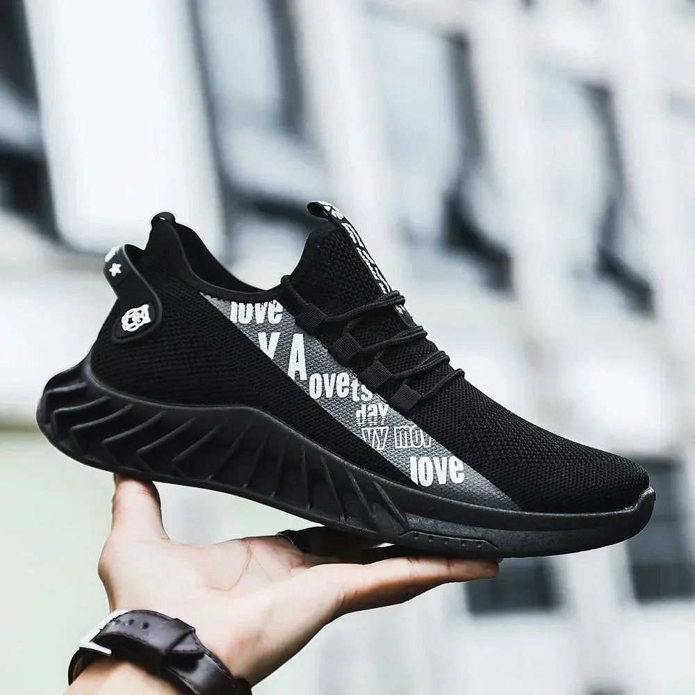 2025 Zapatos de malla transpirable para hombre - Deportes Fondo suave Correr Gimnasio Casual Estilo de coco y regalo del dÃa del padre Zapatos deportivos