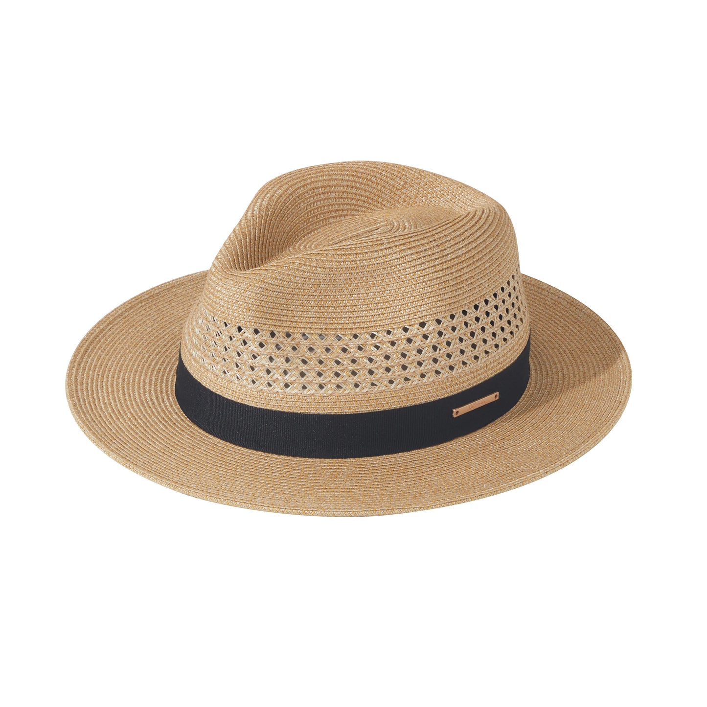 Sombrero de paja de Jazz Panamá de talla grande de 60cm para hombre y mujer, sombrero de sol con agujero para protección solar para exteriores, sombrero de playa de ala ancha para verano para hombre