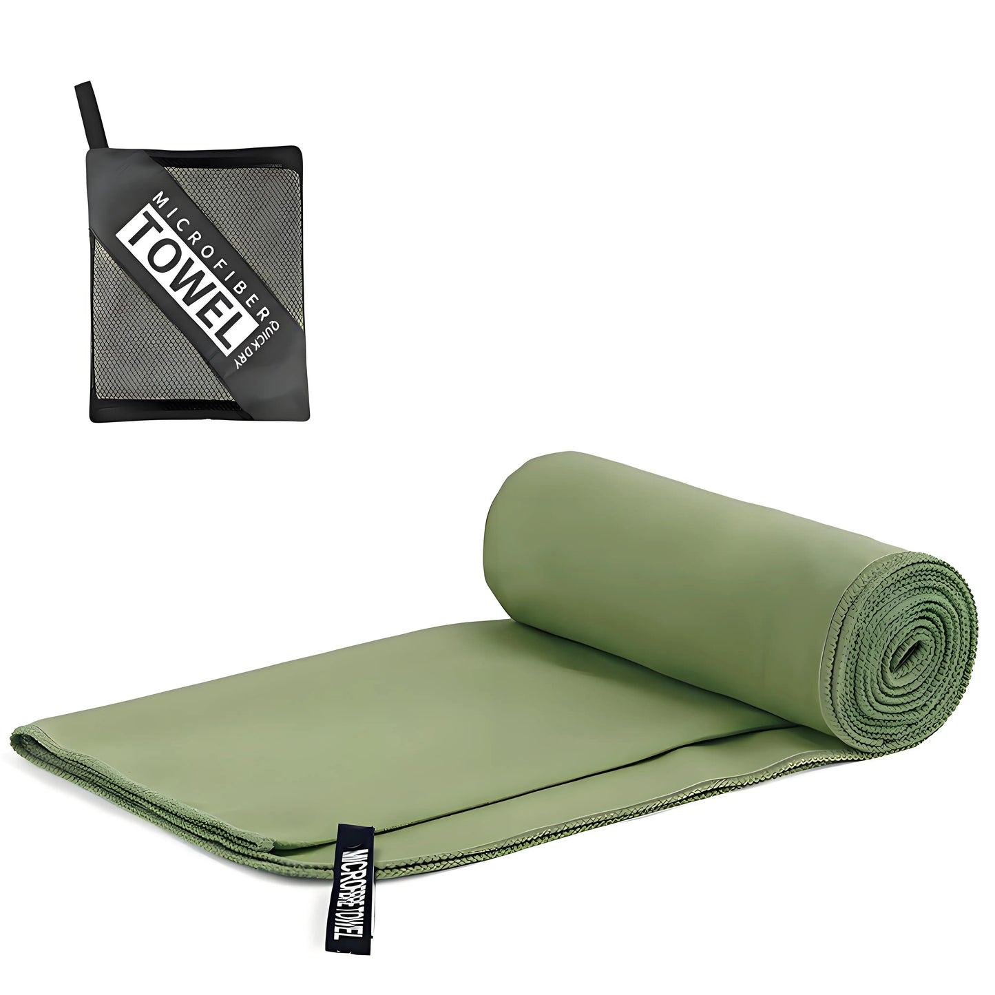 Toalla de microfibra de secado rápido para acampar, toalla súper absorbente para gimnasio/nadar, 40x80cm, toallas ligeras para deportes/playa/viajes