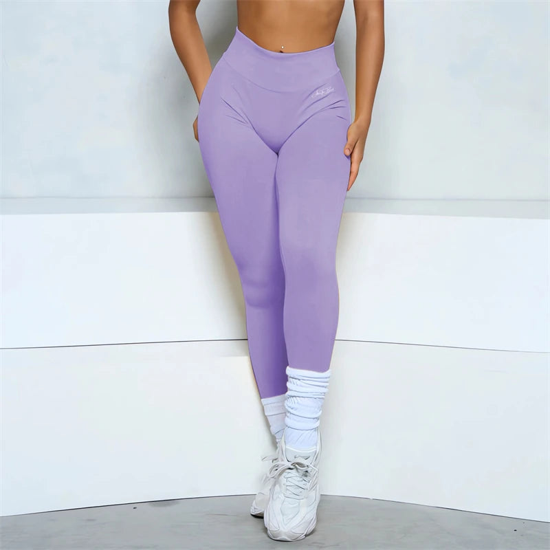 Allure The Brand ATB Scrunch Leggings amplificados sin costuras para mujer, mallas de entrenamiento, pantalones deportivos de Yoga, pantalones de gimnasio para Fitness, cintura alta