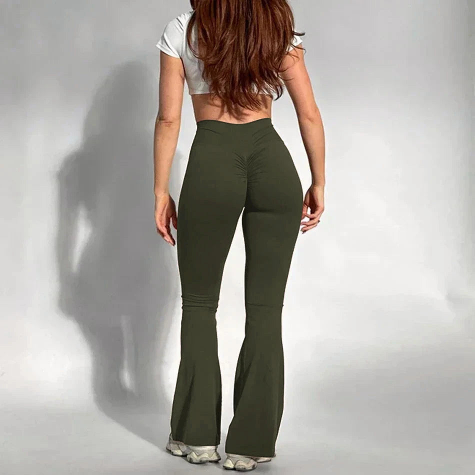 Leggings de Yoga de entrenamiento de cintura alta para mujer, pantalones deportivos de gimnasio para levantamiento de glúteos y Fitness