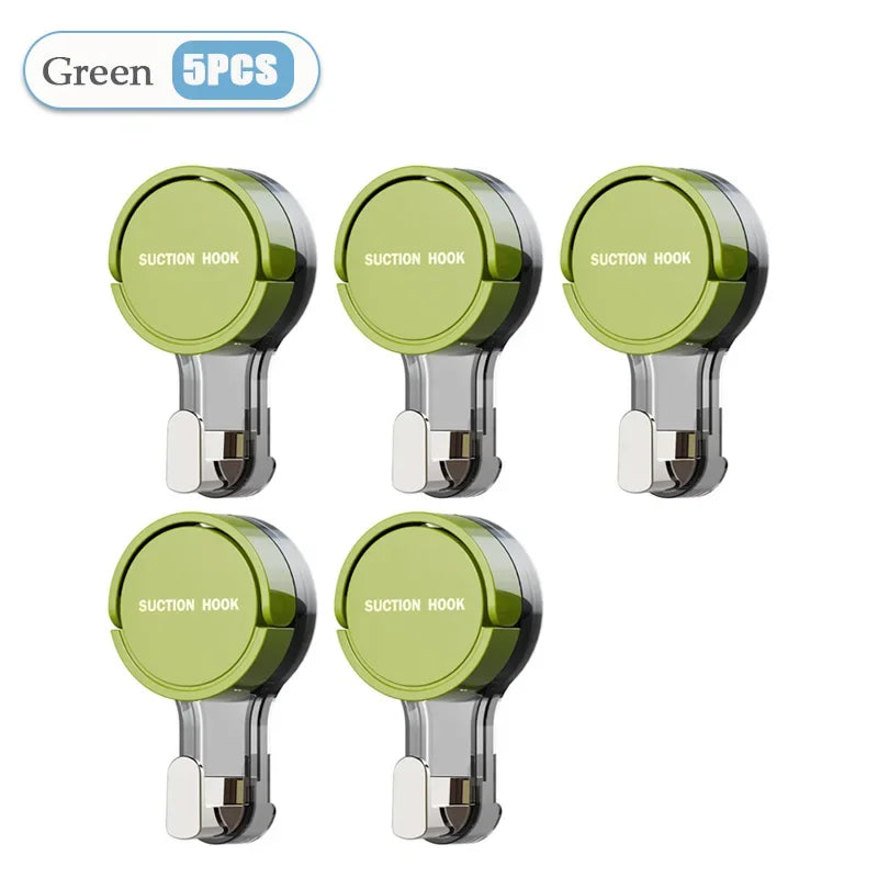 Gancho de ventosa reutilizable de 1 a 20 piezas, ganchos de ventosa para baño al vacÃÂo, toallero impermeable, colgador de ropa, accesorio de gancho