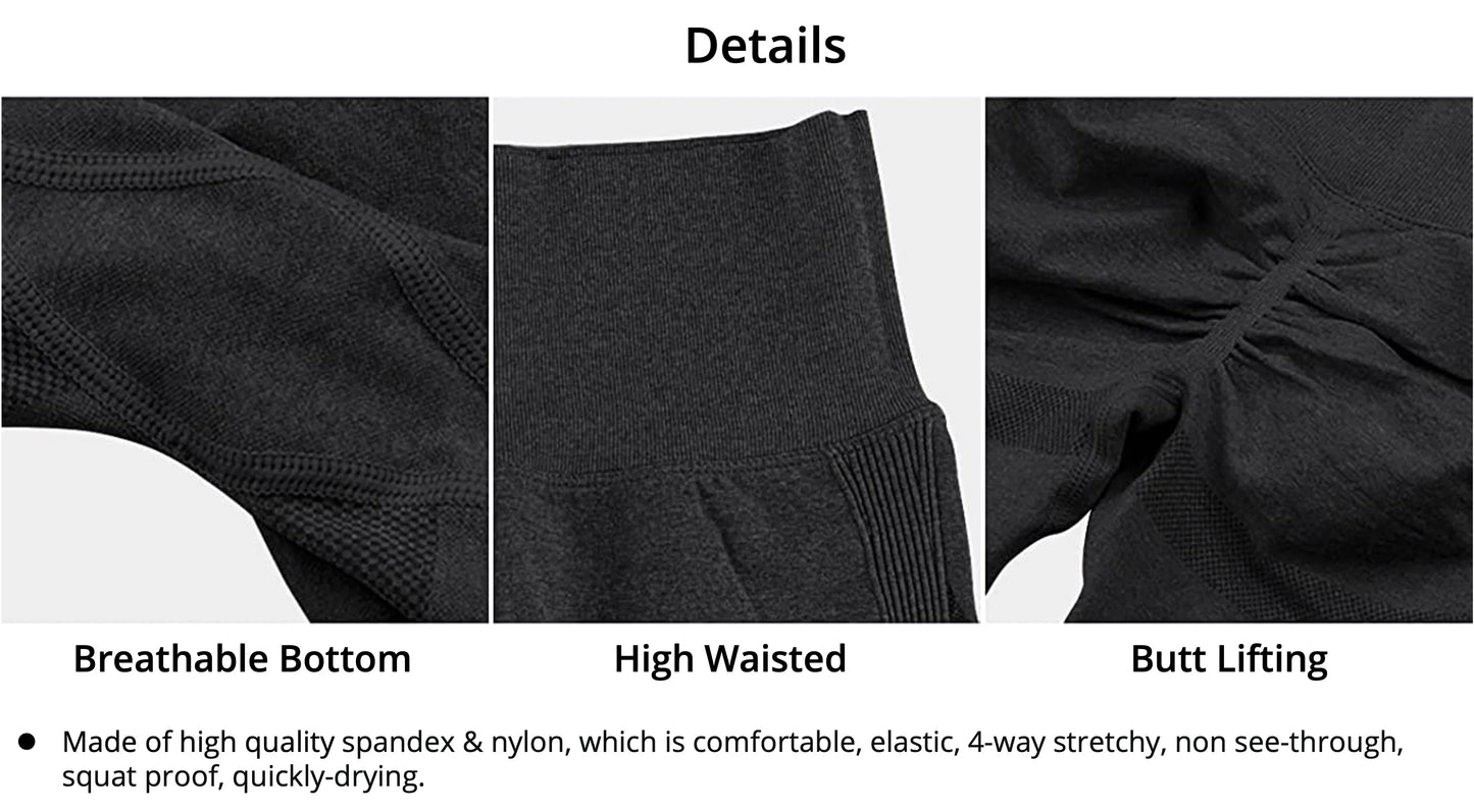 Leggings deportivos sin costuras para mujer, pantalones ajustados, ropa para mujer, mallas de entrenamiento de cintura alta
