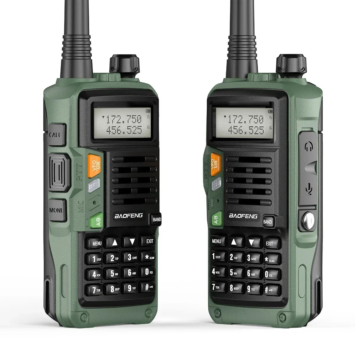 BAOFENG UV-S9 PLUS 10W Walkie Talkie banda Dual de largo alcance VHF UHF Radio de mano para UV-5R UV-K5 Ham Radio bidireccional para acampar