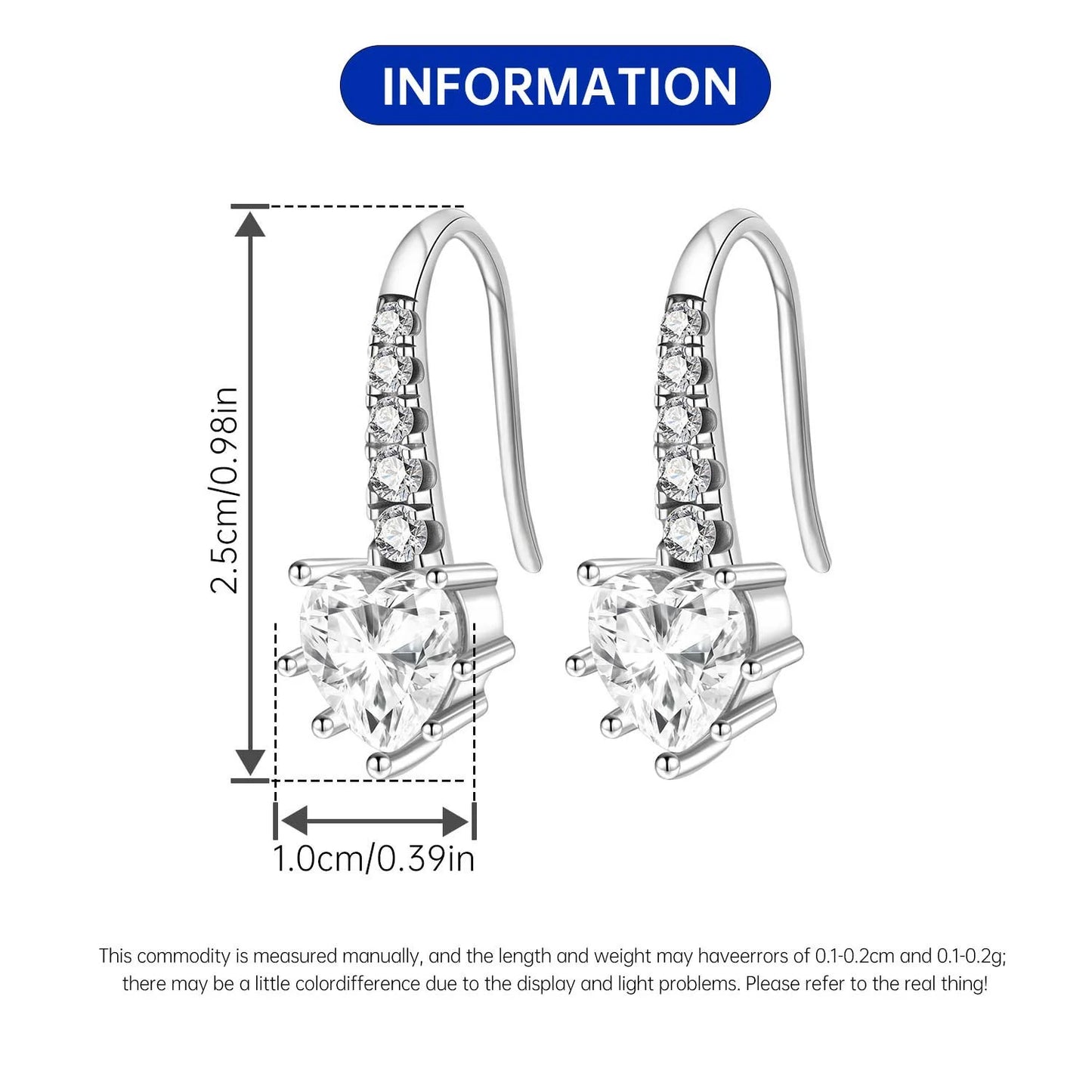 Orstarry-pendientes circulares de Plata de Ley 925 con forma de gota para mujer, aretes colgantes, joyería versátil para fiesta, regalos