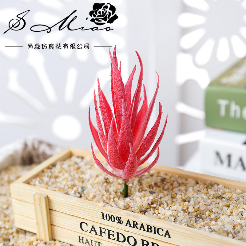 1 pieza 7X10cm planta suculenta Artificial jardÃÂn hogar DIY flor arreglo de plantas falsas accesorios dormitorio decoración de oficina