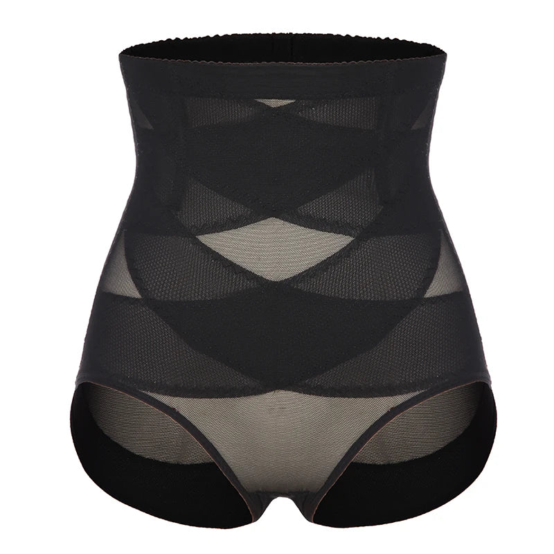 Faja moldeadora de cuerpo de cintura alta, fajas en forma de X, Control de barriga, bragas moldeadoras, entrenador de cintura adelgazante, levantador de glúteos, moldeadores de ropa interior