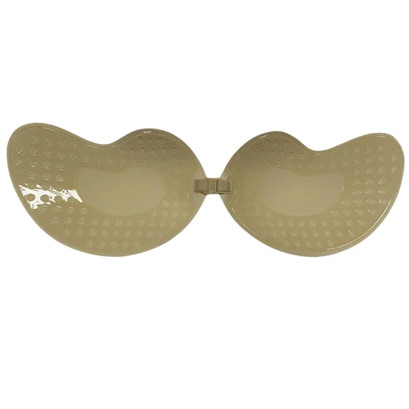 Cubierta de silicona reutilizable para busto y pezón, pegatinas autoadhesivas para pecho de Mango, cinta Invisible para Realce de sujetador sin tirantes