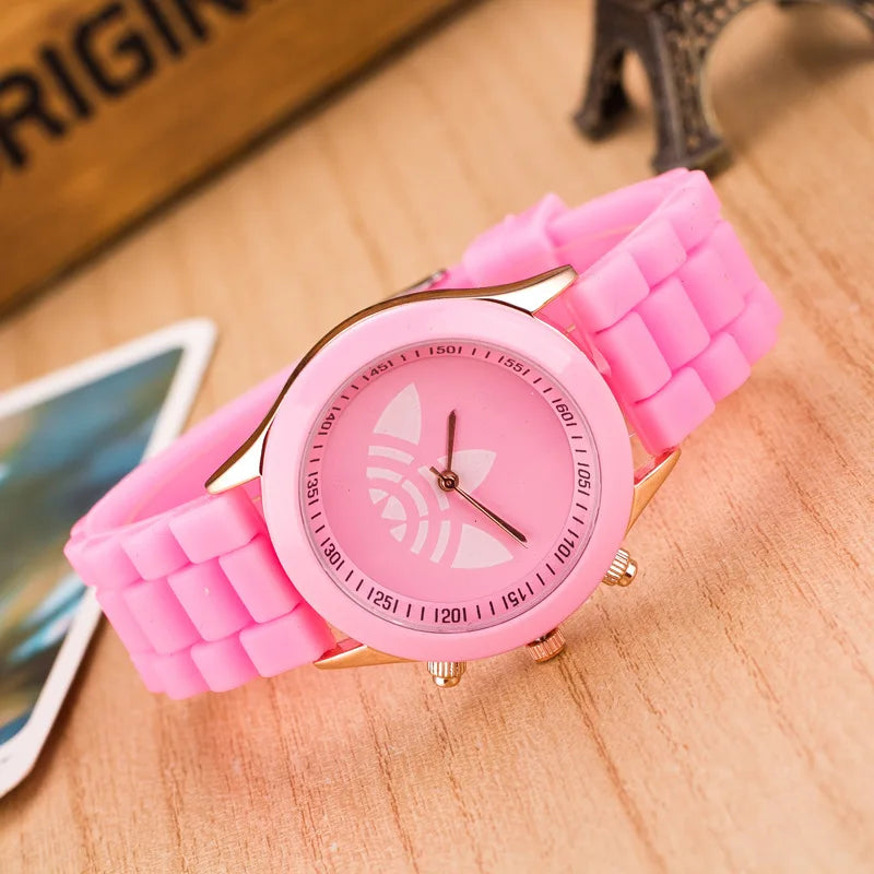 Reloj deportivo de marca famosa para Mujer, relojes de vestir de silicona informales para Mujer, relojes de pulsera de cuarzo Zegarek Damski Reloj para Mujer