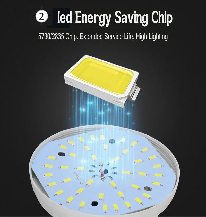 Luz de Camping de 60W y 80W, lámpara LED de emergencia recargable por USB, linternas portátiles para exteriores con gancho para tiendas de barbacoa, bombilla de batería