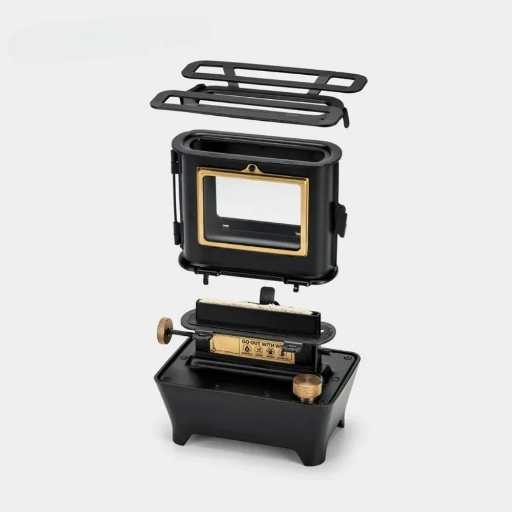 Lámpara de aceite de firedancia, estufa, linterna portátil para acampar al aire libre con luces Retro de emociones, perfecta para picnic y mochilero, aventuras