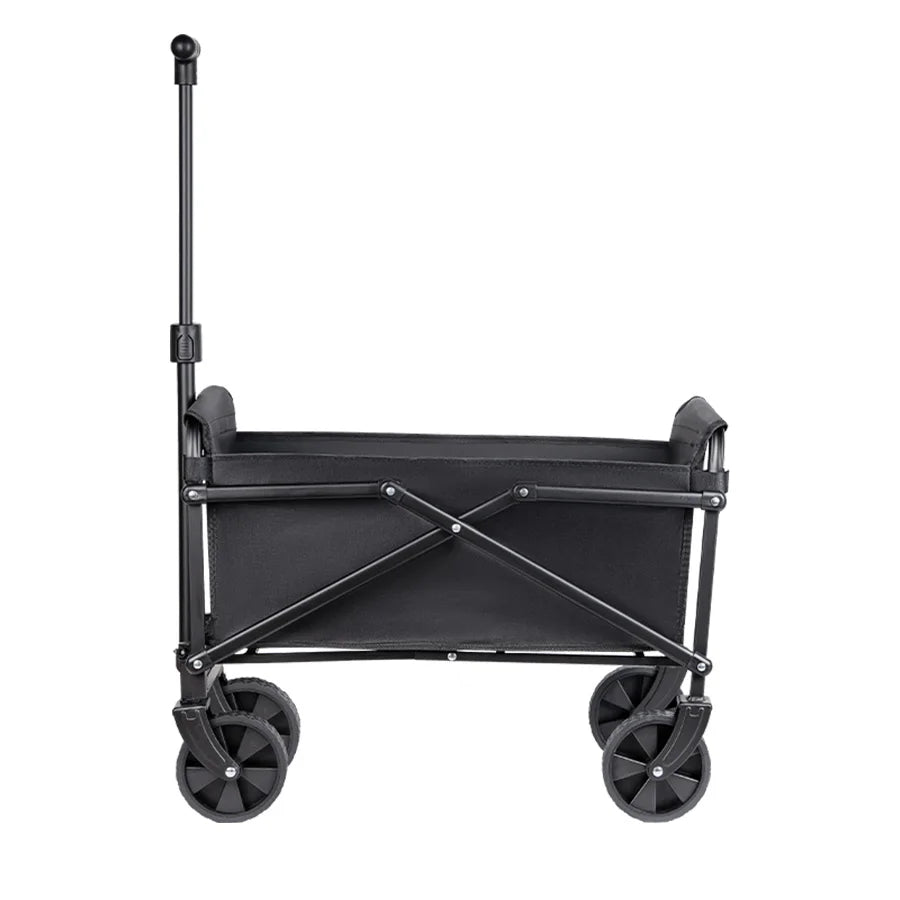 Carro plegable portátil para Picnic y acampada al aire libre, carrito utilitario plegable de alta resistencia, carrito utilitario plegable para compras y playa