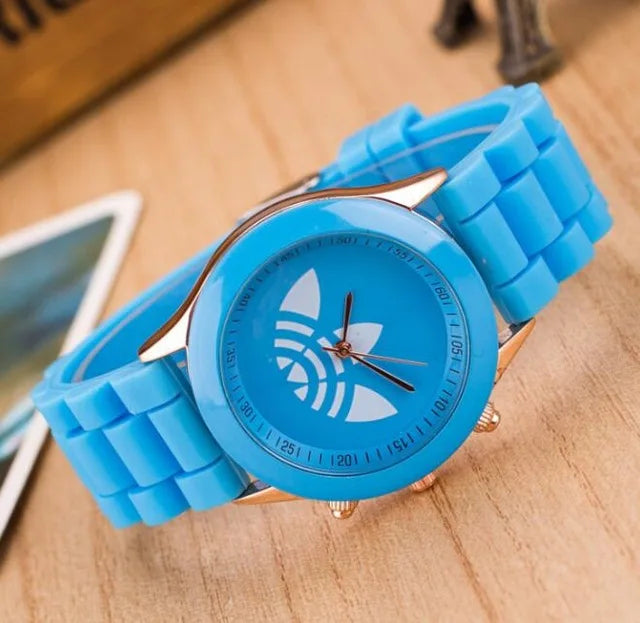 Reloj deportivo de marca famosa para Mujer, relojes de vestir de silicona informales para Mujer, relojes de pulsera de cuarzo Zegarek Damski Reloj para Mujer