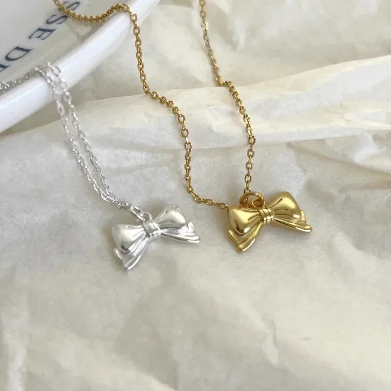 Collar de mariposa de plata para mujer, collar con colgante de circón de cristal para mujer y niña, collar de cadena de cristal, joyerÃa de fiesta