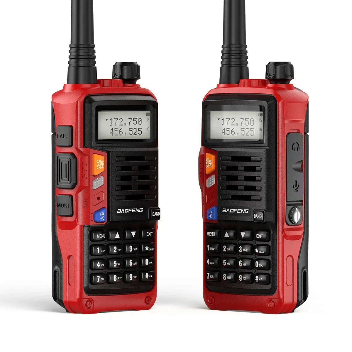 BAOFENG UV-S9 PLUS 10W Walkie Talkie banda Dual de largo alcance VHF UHF Radio de mano para UV-5R UV-K5 Ham Radio bidireccional para acampar