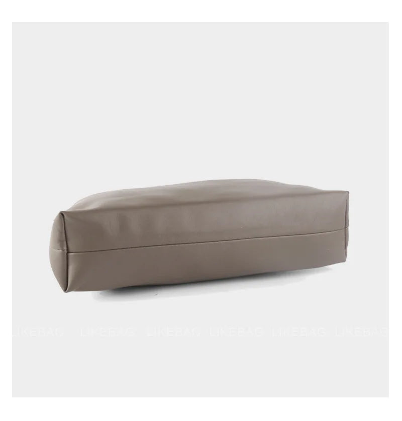 ZR DIARY-Bolso tejido de lujo para mujer, bolsa de mano de gran capacidad de cuero PU, informal, a la moda, con textura suave, BZ618