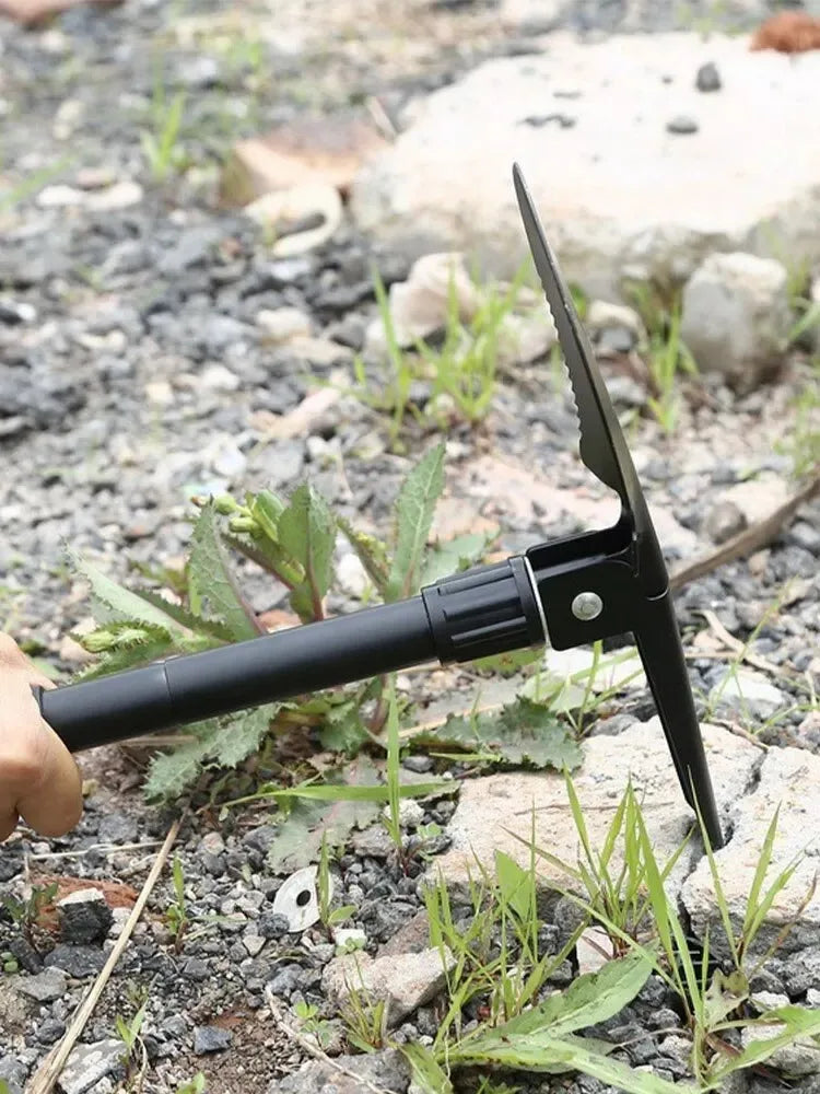 Pala de ingeniero, pala militar para exteriores, pala militar plegable multifuncional, vehículo, pala de pesca para acampar, púa, 1 ud.