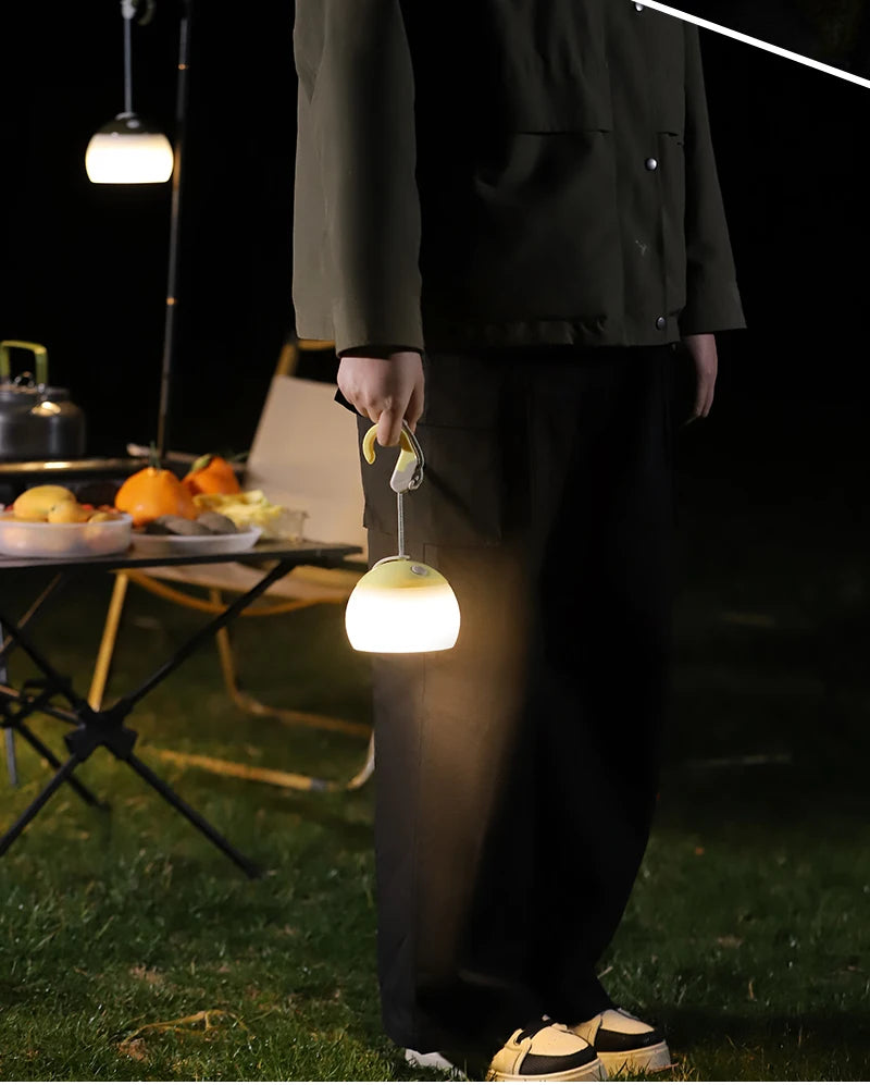 WEST BIKING-luz colgante para tienda de campaña, linternas portátiles para acampar, luz Led recargable por USB, lámpara de campamento para emergencias al aire libre