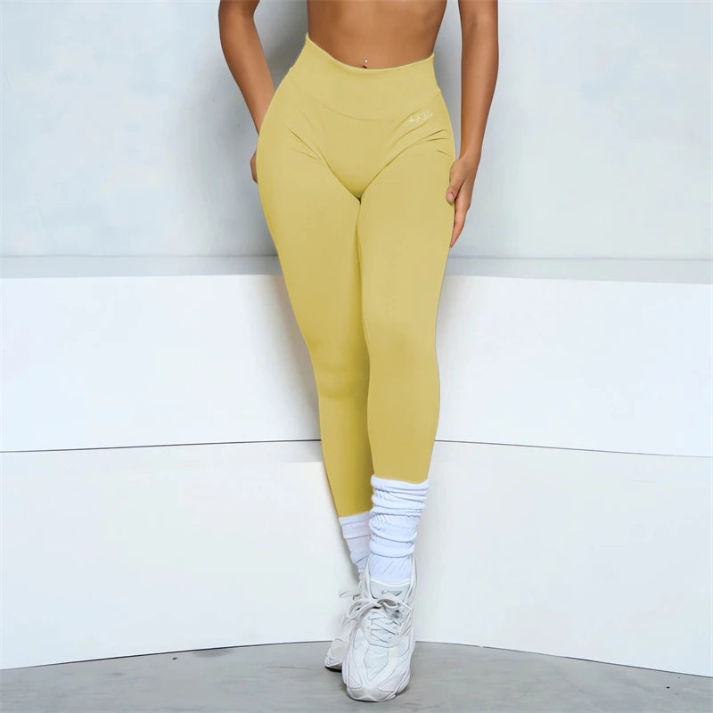 Allure The Brand ATB Scrunch Leggings amplificados sin costuras para mujer, mallas de entrenamiento, pantalones deportivos de Yoga, pantalones de gimnasio para Fitness, cintura alta