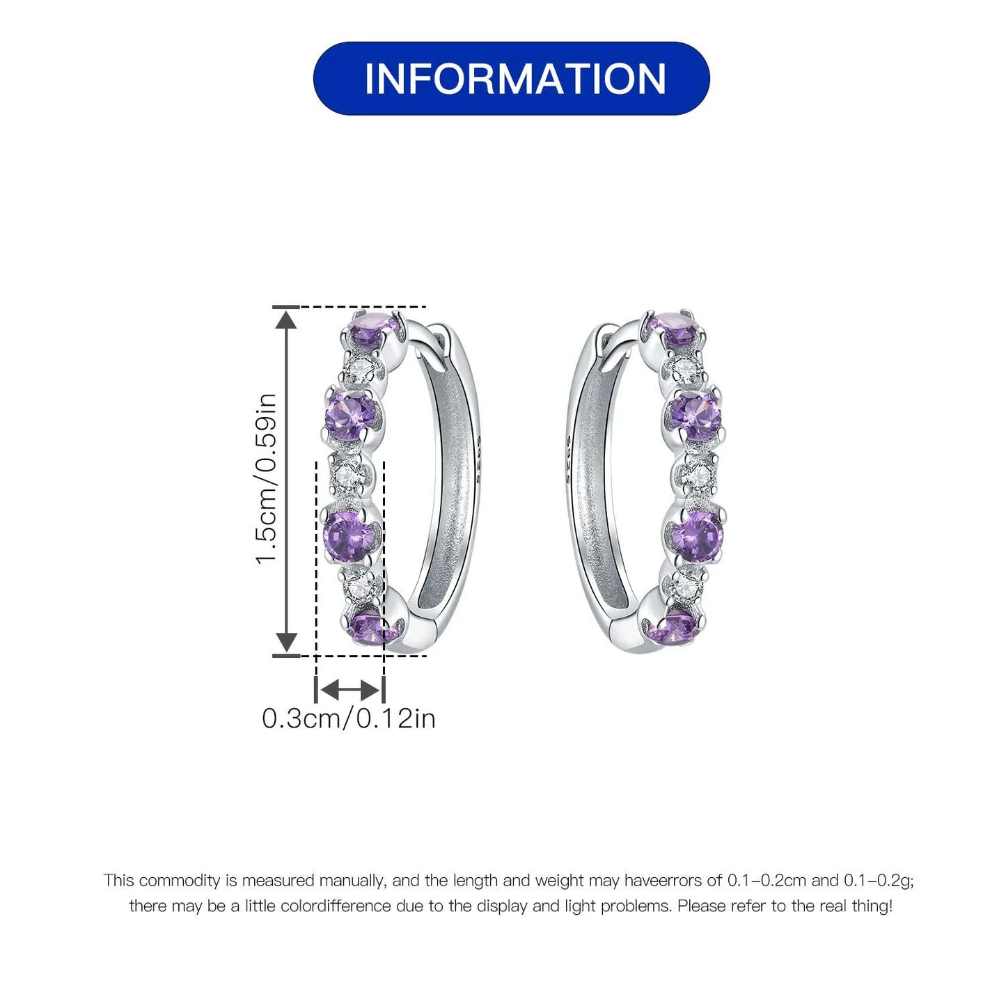 Orstarry-pendientes circulares de Plata de Ley 925 con forma de gota para mujer, aretes colgantes, joyería versátil para fiesta, regalos