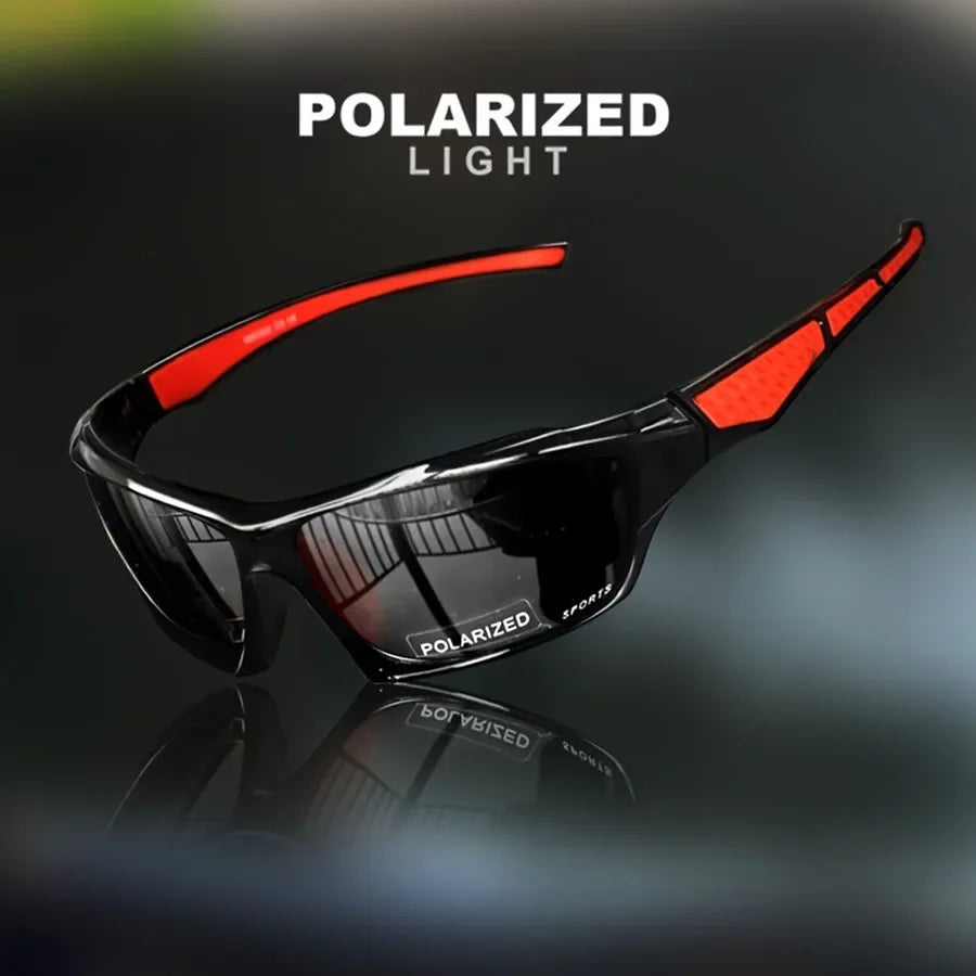 Gafas de sol deportivas de moda, gafas polarizadas con protección UV, gafas personalizadas, montura redonda de Metal, gafas UV400 para hombres y mujeres