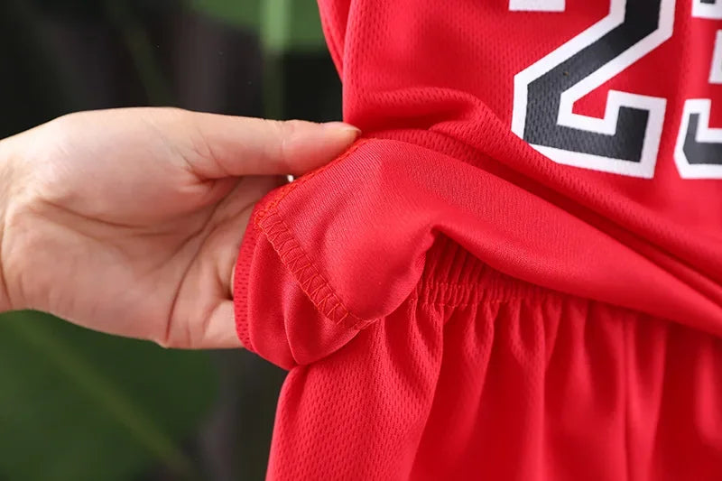 2025 Verano bebé niño niña baloncesto guarderÃÂa ropa camiseta camisola + Pantalones cortos niños chándales 1 2 3 4 5 6 años