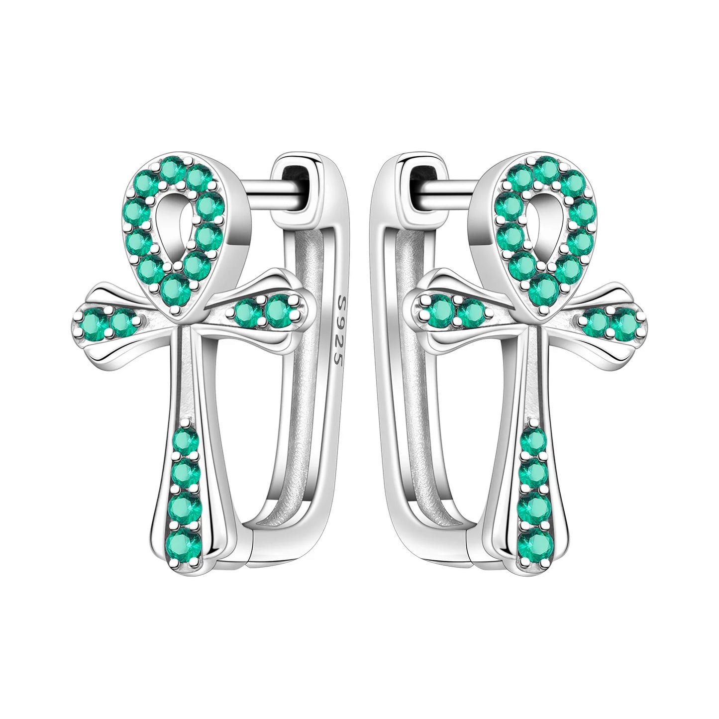 Orstarry-pendientes circulares de Plata de Ley 925 con forma de gota para mujer, aretes colgantes, joyería versátil para fiesta, regalos