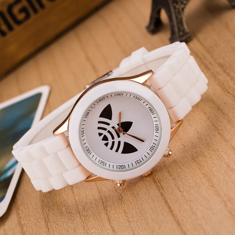 Reloj deportivo de marca famosa para Mujer, relojes de vestir de silicona informales para Mujer, relojes de pulsera de cuarzo Zegarek Damski Reloj para Mujer