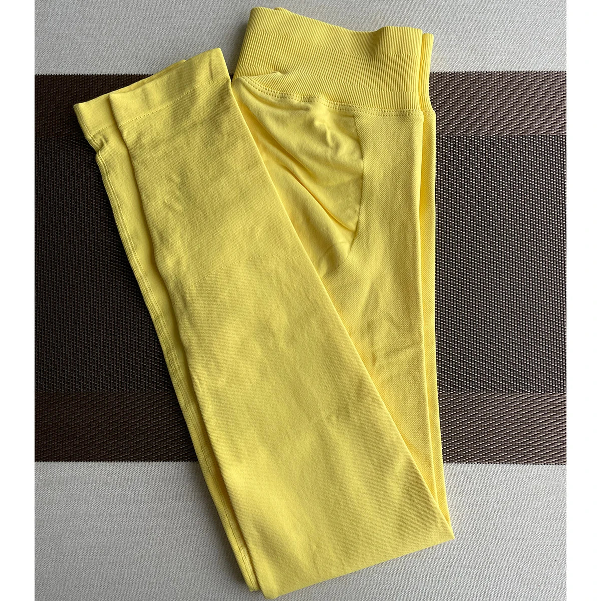TKITK-mallas deportivas sin costuras para mujer, pantalones de Yoga con banda baja acanalada, ropa de gimnasio, ropa de entrenamiento para Fitness, medias elásticas