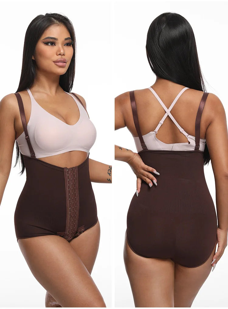 Body moldeador de cintura alta para mujer, faja de entrenamiento, pantalones cortos, bragas con Control de barriga, moldeador de cuerpo, levantador de glúteos, ropa interior de compresión