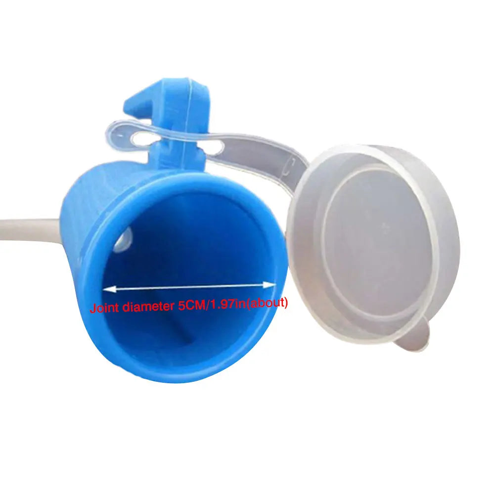 Urinario portátil de 2000ml con manguera para mujeres y hombres, extensión de 1,3/1,6 m, inodoro de tubo largo, urinario para exteriores, olla para acampar y viajar
