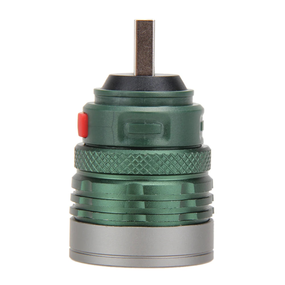Linterna LED potente de aleación de aluminio, Mini lámpara de bolsillo con zoom, USB práctico, haz de rango máximo de hasta 50m, 3W, para Camping y senderismo
