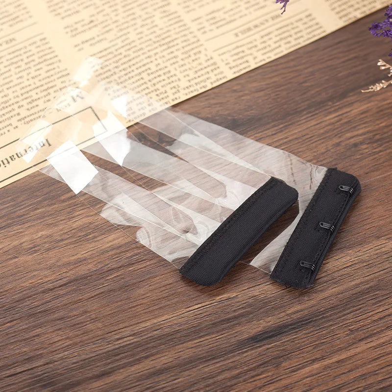 Tirantes de sujetador transparentes antideslizantes con 3 hebillas para mujer, correa de sujetador transparente Invisible, extensor de sujetador elástico sin espalda, correa de hombro ajustable